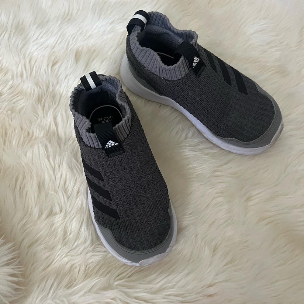 Adidas Gray and Black Sneakers